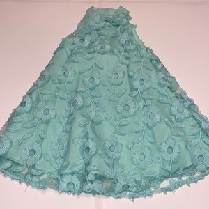 Janie and Jack Mint Girls dress 👗